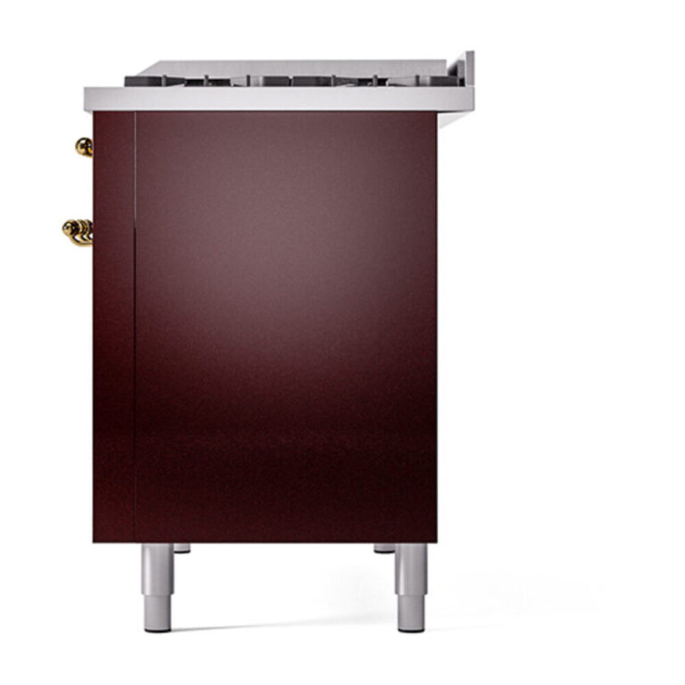 ILVE_UP48FQNMPBUG_Nostalgie_II_48"_Dual_Fuel_Range_right_side