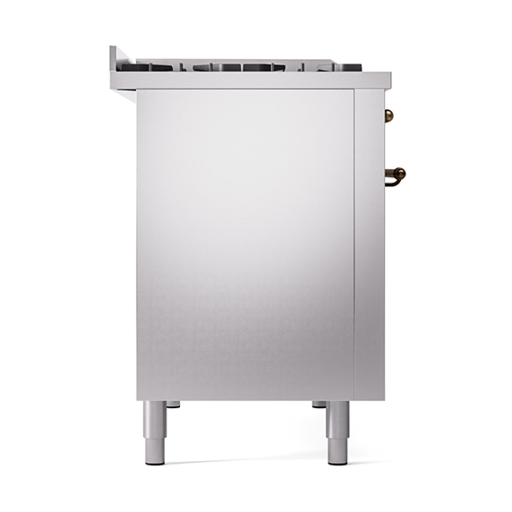 ILVE_UP48FQNMPSSB_Nostalgie_II_30"_Dual_Fuel_Range_left_side