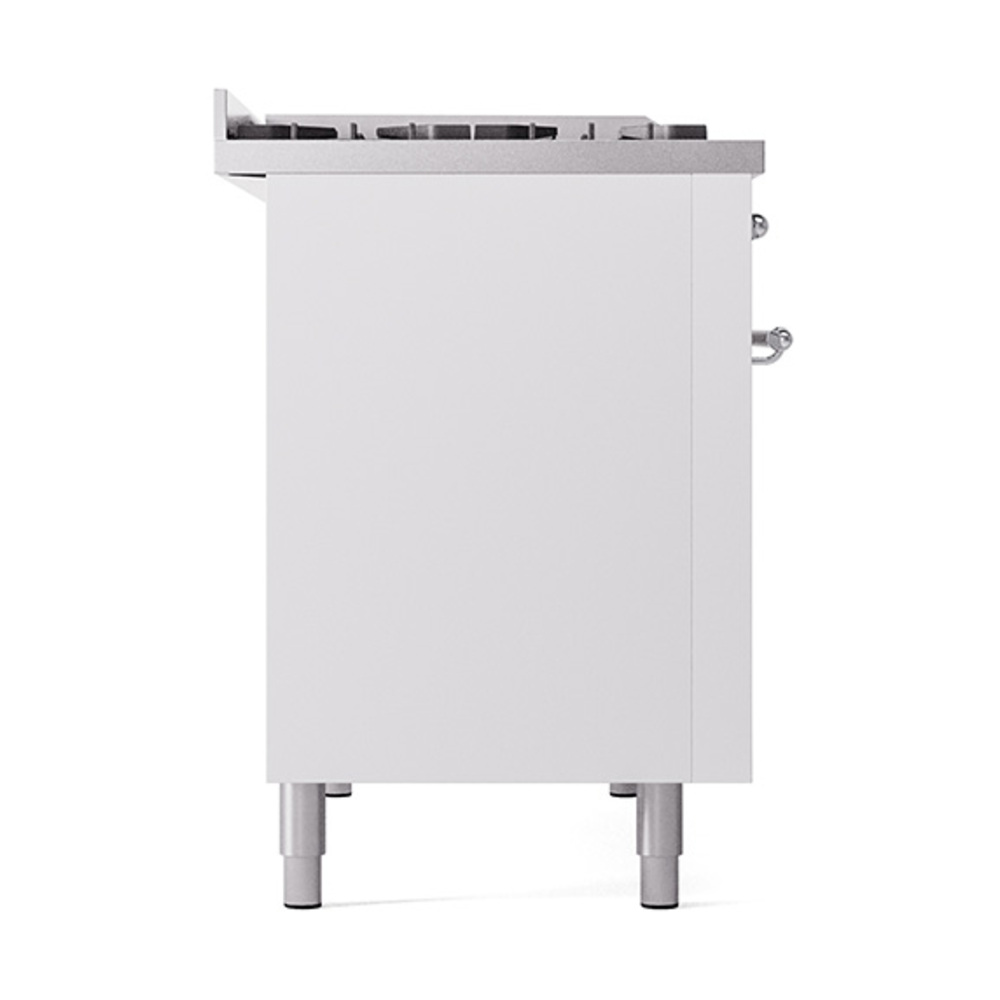 ILVE_UP48FQNMPWHCLP_Nostalgie_II_48"_Dual_Fuel_Range_left_side