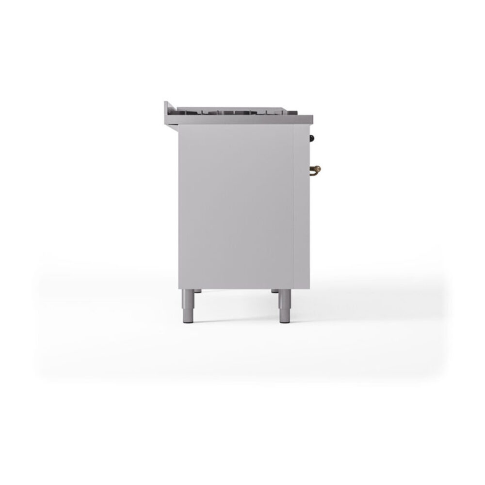 ILVE_UP48FSNMPWHBLP_Nostalgie_II_48"_Dual_Fuel_Range_left_side
