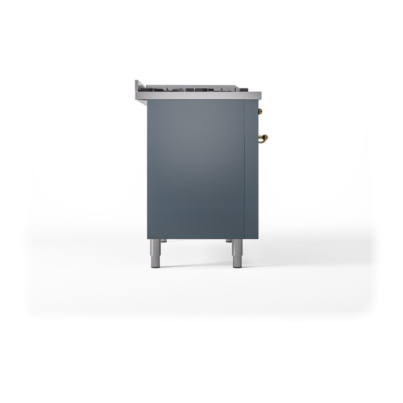 ILVE_UP48FSQNMPBGG_Nostalgie_II_48"_Dual_Fuel_Range_left_side