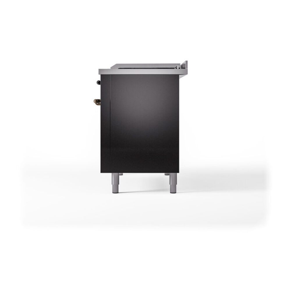 ILVE_UP48FSQNMPBKBLP_Nostalgie_II_48"_Dual_Fuel_Range_right_side