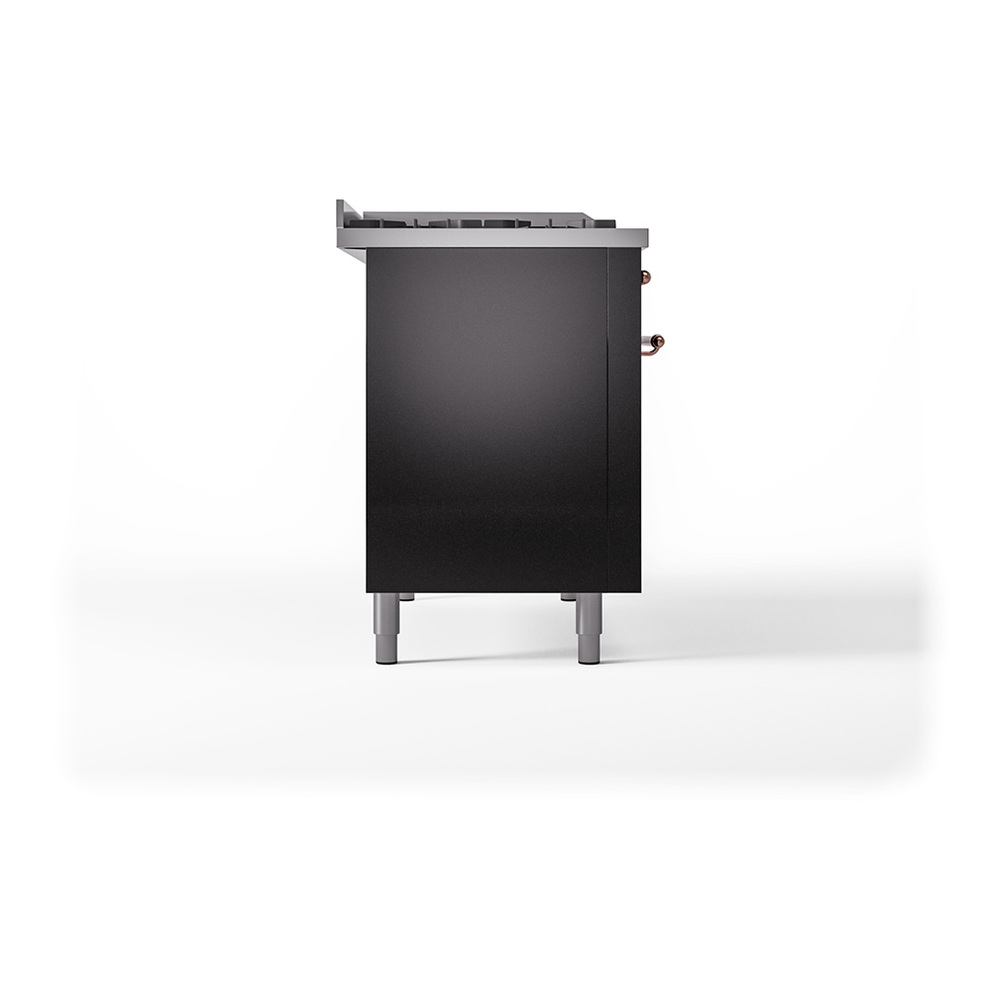 ILVE_UP48FSQNMPBKPLP_Nostalgie_II_48"_Dual_Fuel_Range_left_side
