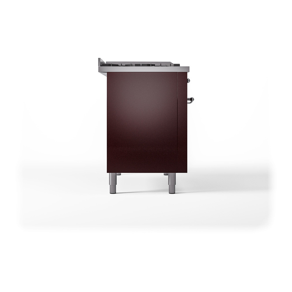 ILVE_UP48FSQNMPBUC_Nostalgie_II_48"_Dual_Fuel_Range_left_side