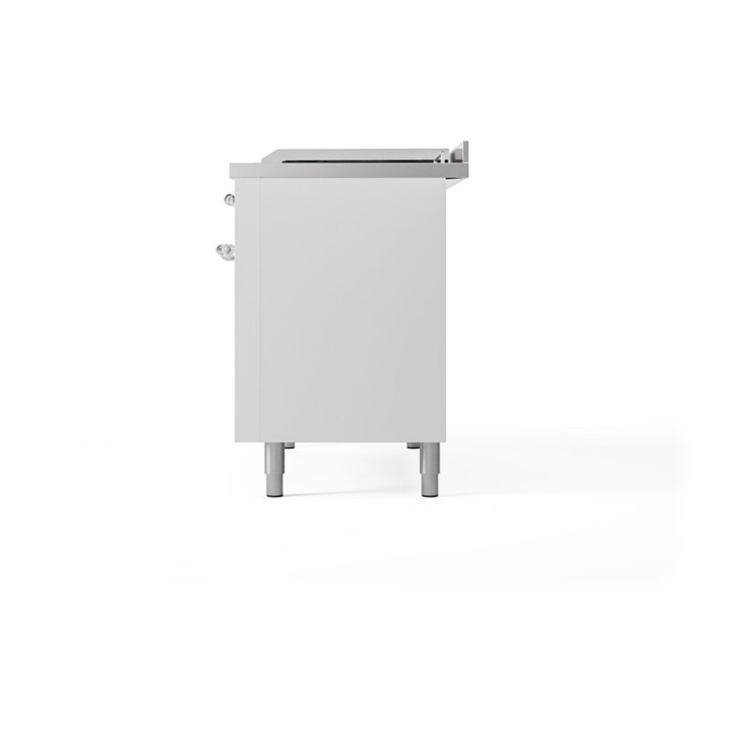 ILVE_UP48FSQNMPWHCLP_Nostalgie_II_48"_Dual_Fuel_Range_right_side