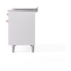 ILVE_UP48FSQNMPWHPLP_Nostalgie_II_48"_Dual_Fuel_Range_right_side