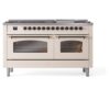 ILVE Nostalgie II 60" UP60FNMPAWB Dual Fuel Range, front view