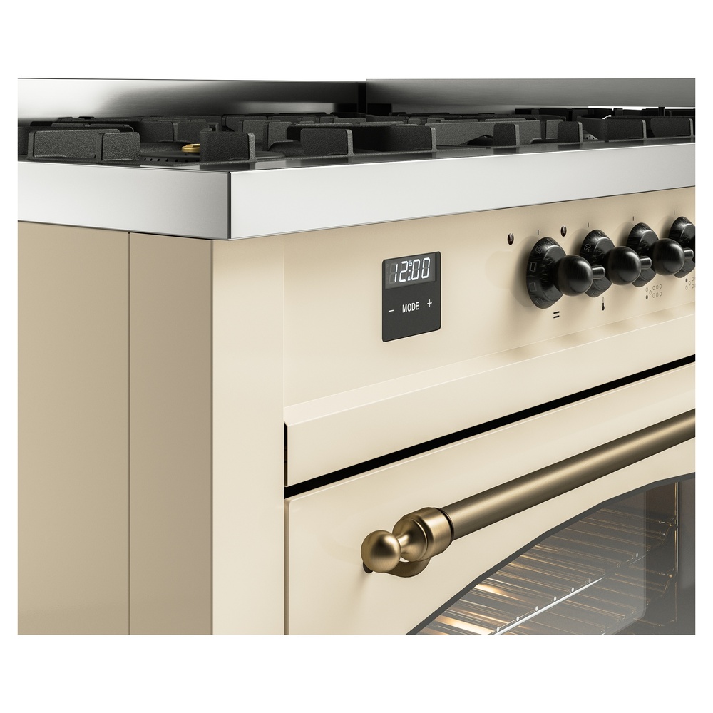 ILVE UP60FNMPAWB Nostalgie II 60" Dual Fuel Range, details