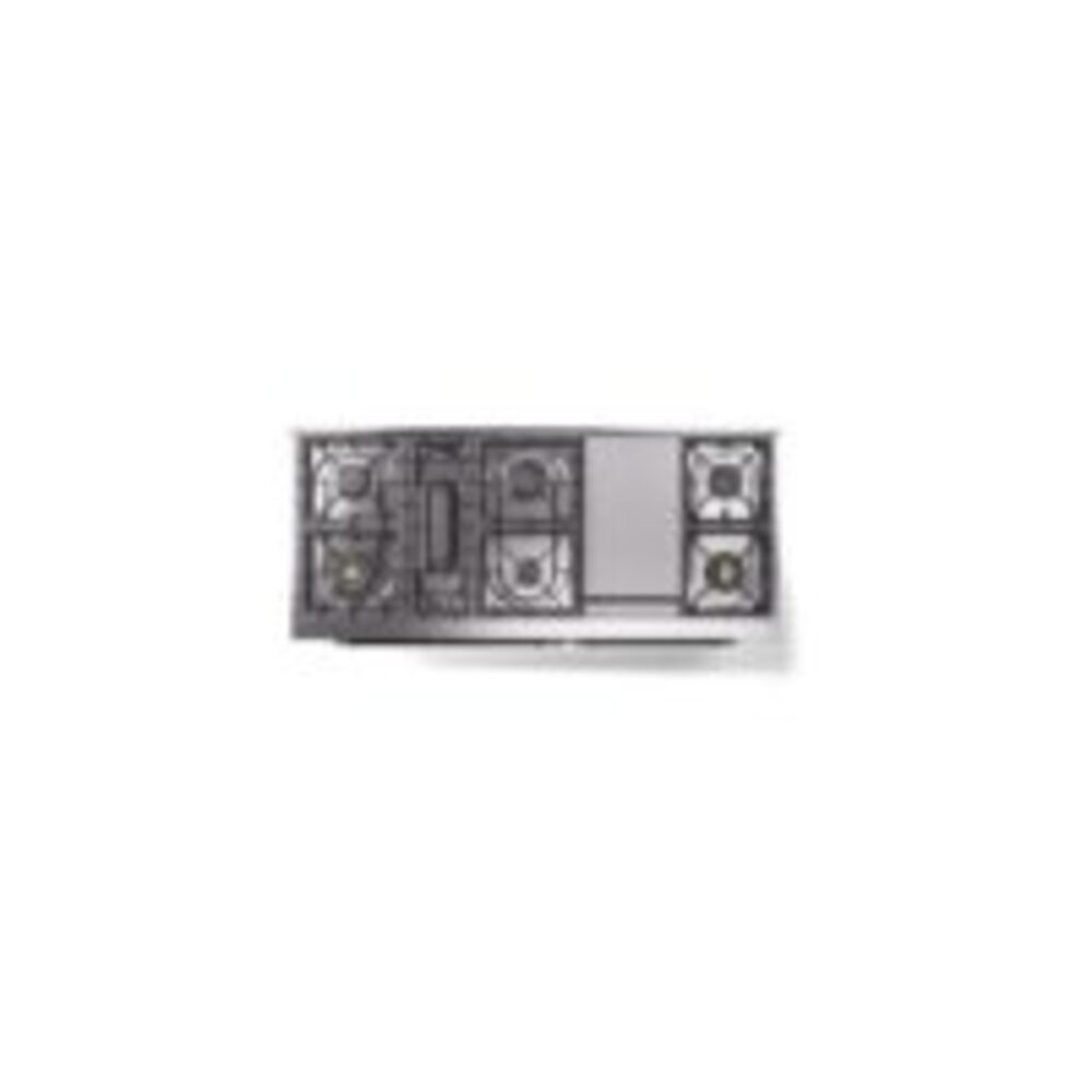 ILVE UP60FNMPAWB Nostalgie II 60" Dual Fuel Range, top view