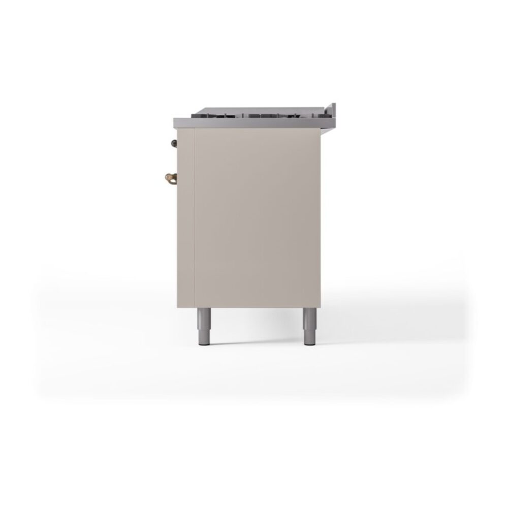ILVE UP60FNMPAWB Nostalgie II 60" Dual Fuel Range, right side view
