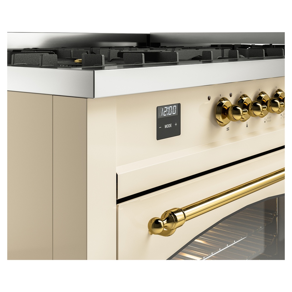 ILVE UP60FNMPAWGLP Nostalgie II 60" Dual Fuel Range, details