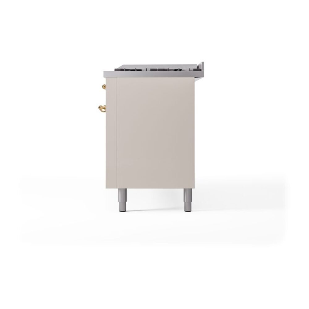 ILVE UP60FNMPAWGLP Nostalgie II 60" Dual Fuel Range, right side view