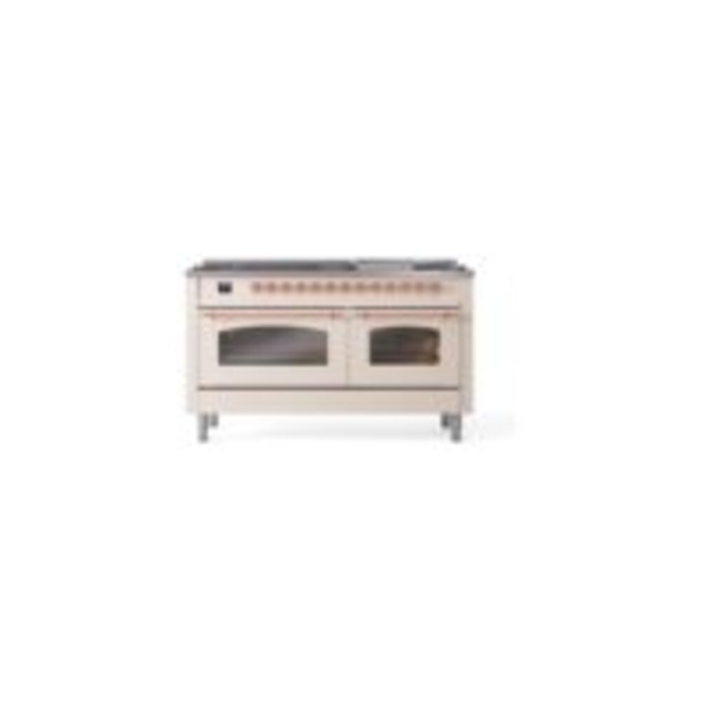 ILVE UP60FNMPAWPLP Nostalgie II 60" Dual Fuel Range, front view