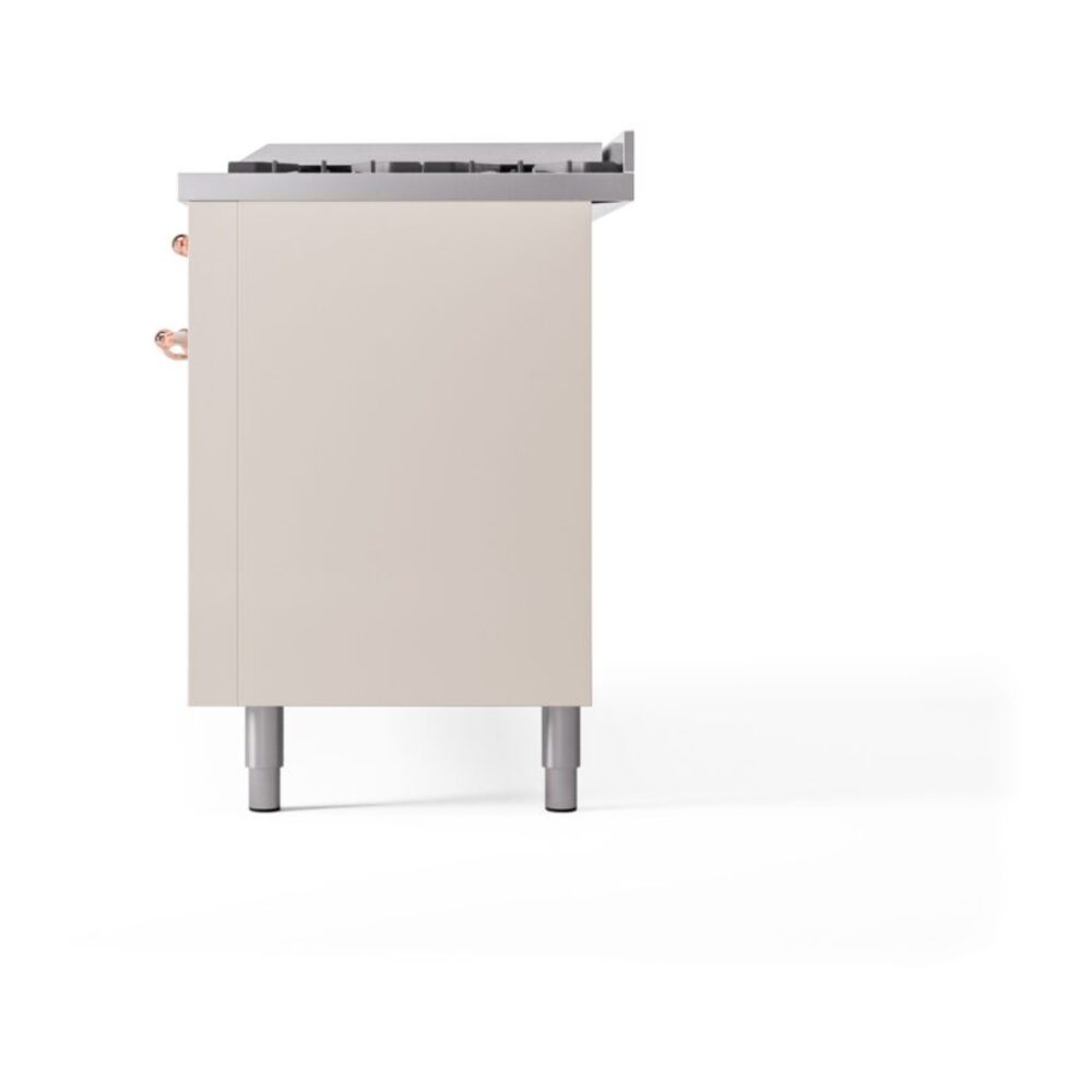 ILVE UP60FNMPAWGLP Nostalgie II 60" Dual Fuel Range, right side view