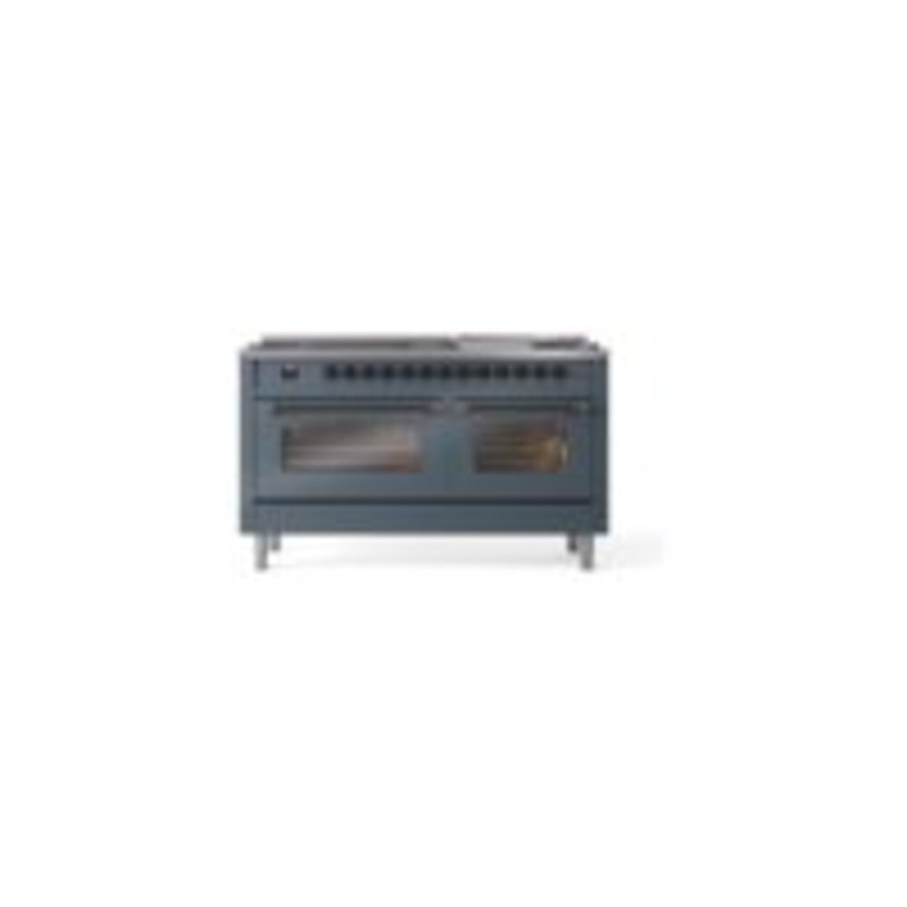 ILVE UP60FNMPBGBLP Nostalgie II 60" Dual Fuel Range, front view