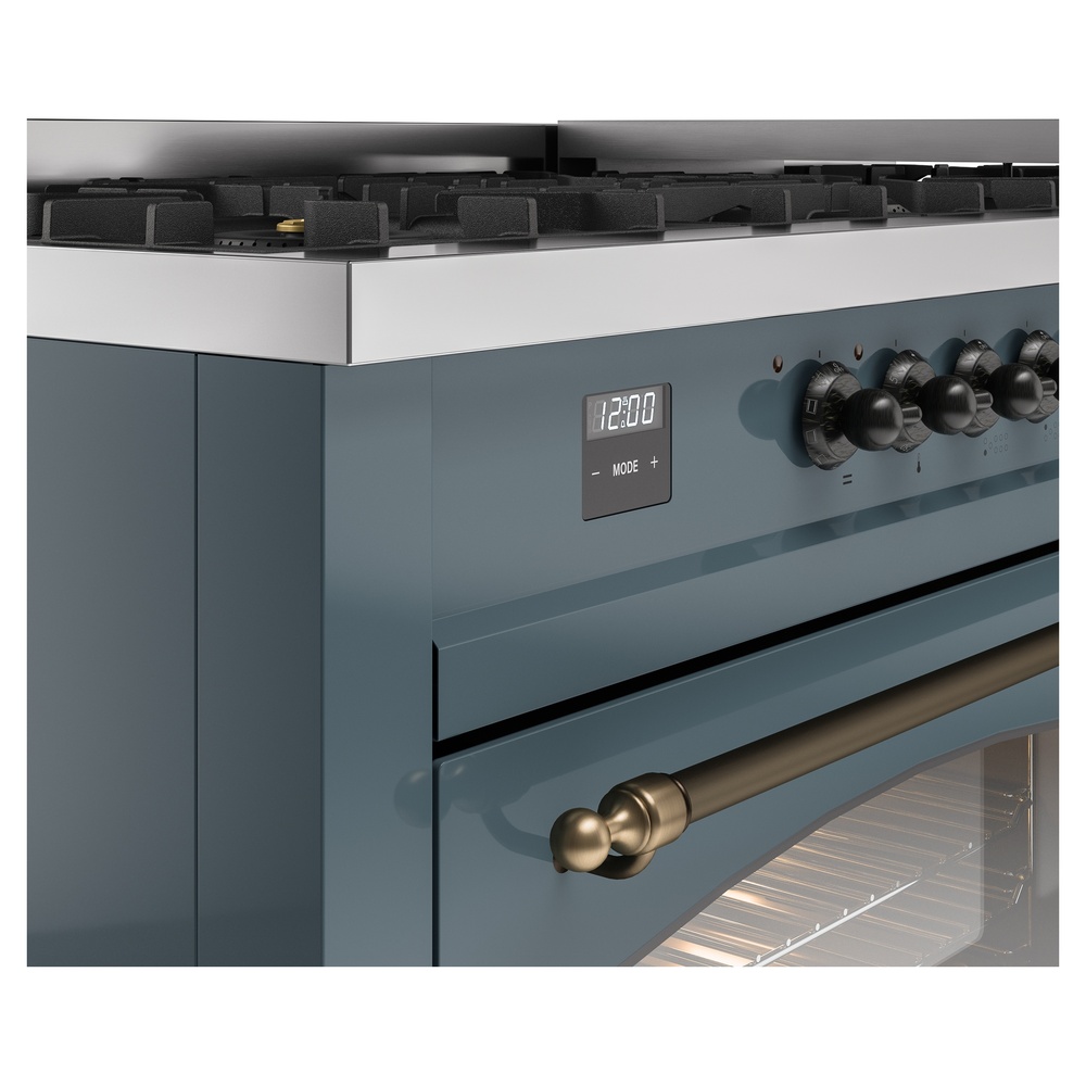 ILVE UP60FNMPBGBLP Nostalgie II 60" Dual Fuel Range, details