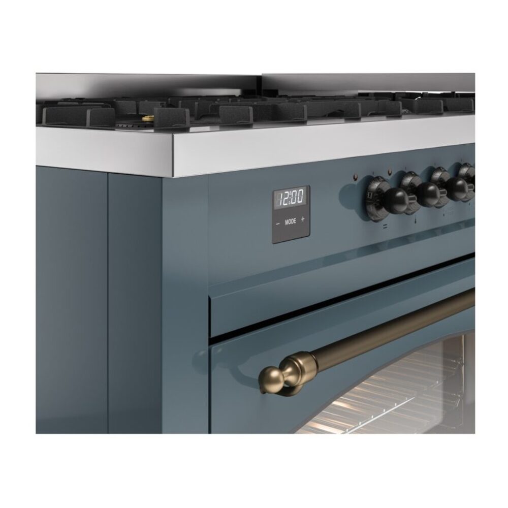ILVE UP60FNMPBGB Nostalgie II 60" Dual Fuel Range, details