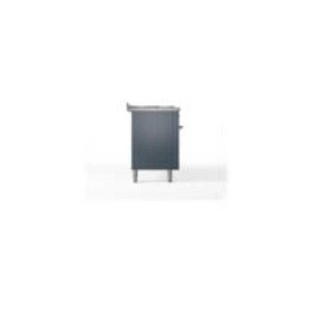 ILVE UP60FNMPBGCLP Nostalgie II 60" Dual Fuel Range, left side view