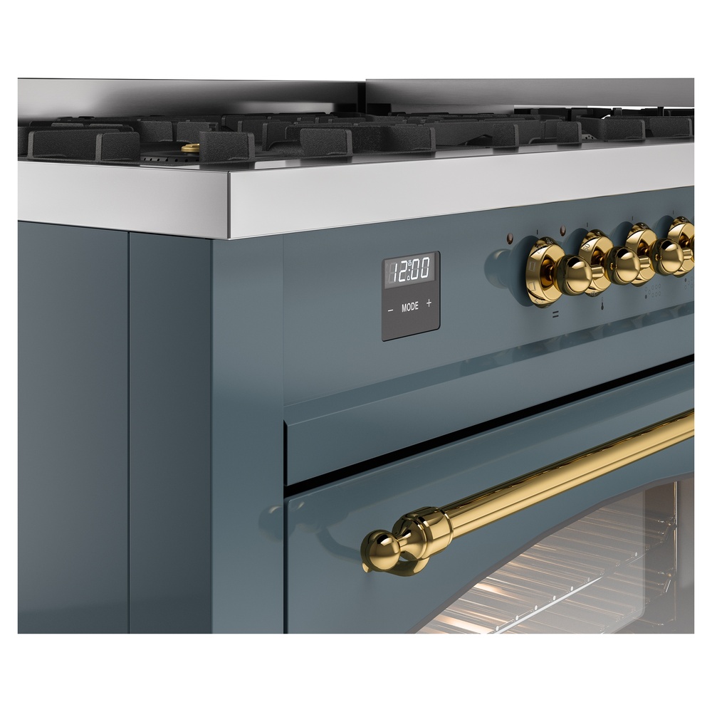 ILVE UP60FNMPBGGLP Nostalgie II 60" Dual Fuel Range, details