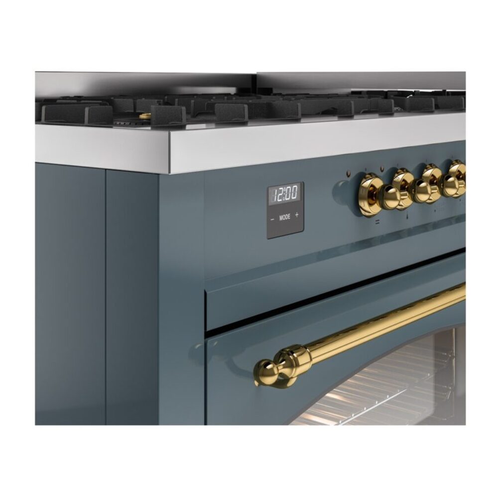 ILVE UP60FNMPBGG Nostalgie II 60" Dual Fuel Range, details
