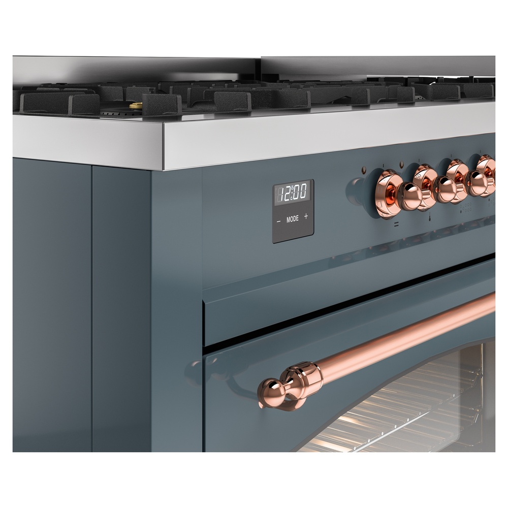 ILVE UP60FNMPBGPLP Nostalgie II 60" Dual Fuel Range, details