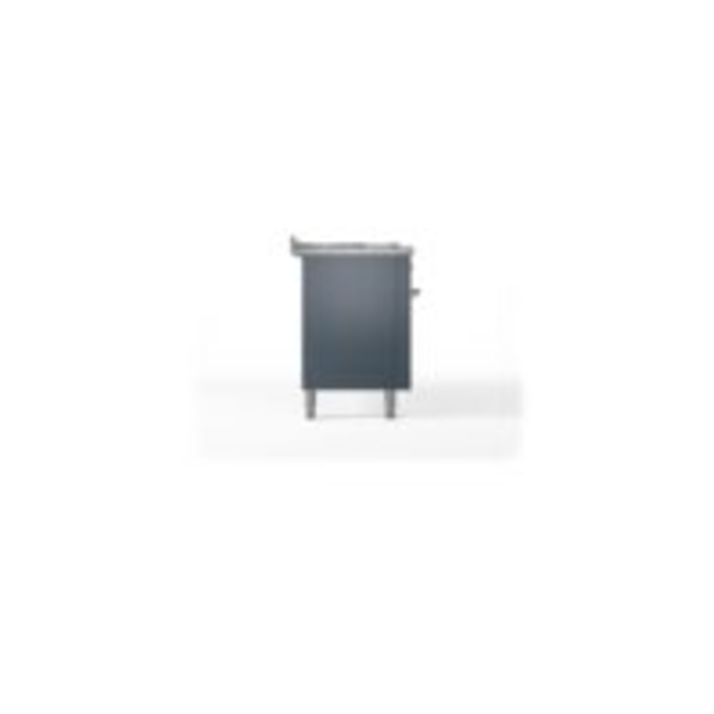 ILVE UP60FNMPBGPLP Nostalgie II 60" Dual Fuel Range, left side view