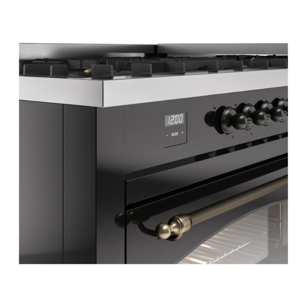 ILVE UP60FNMPBKB Nostalgie II 60" Dual Fuel Range, details
