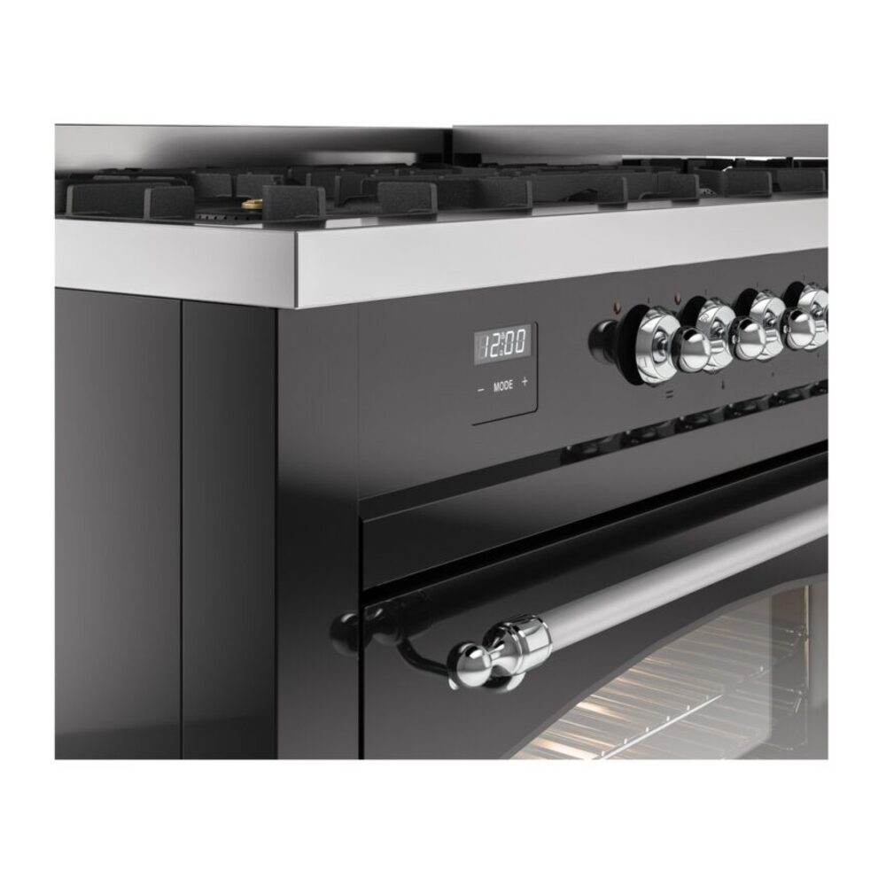 ILVE UP60FNMPBKCLP Nostalgie II 60" Dual Fuel Range, details