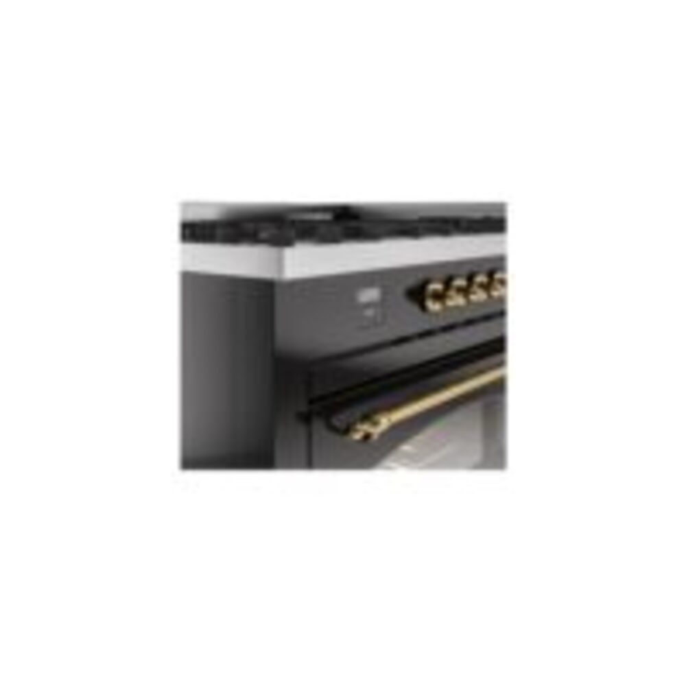 ILVE UP60FNMPBKGLP Nostalgie II 60" Dual Fuel Range, details