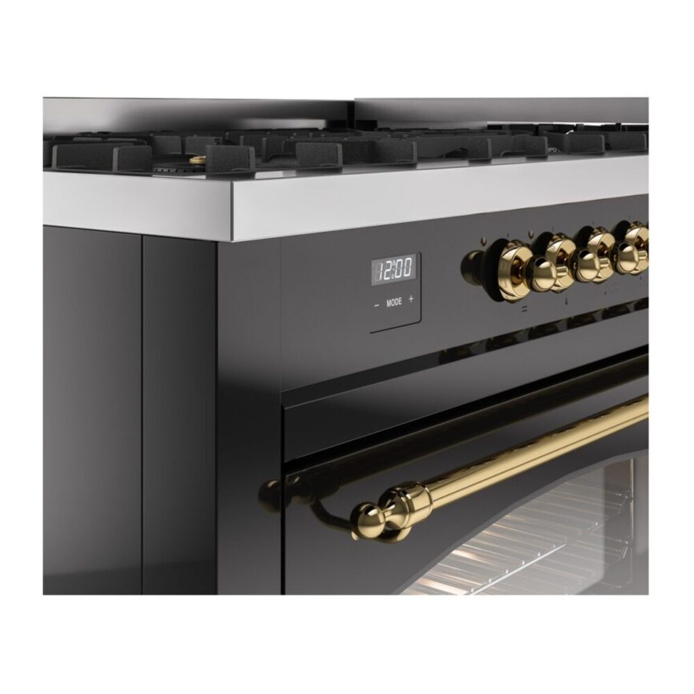 ILVE UP60FNMPBKGLP Nostalgie II 60" Dual Fuel Range, details