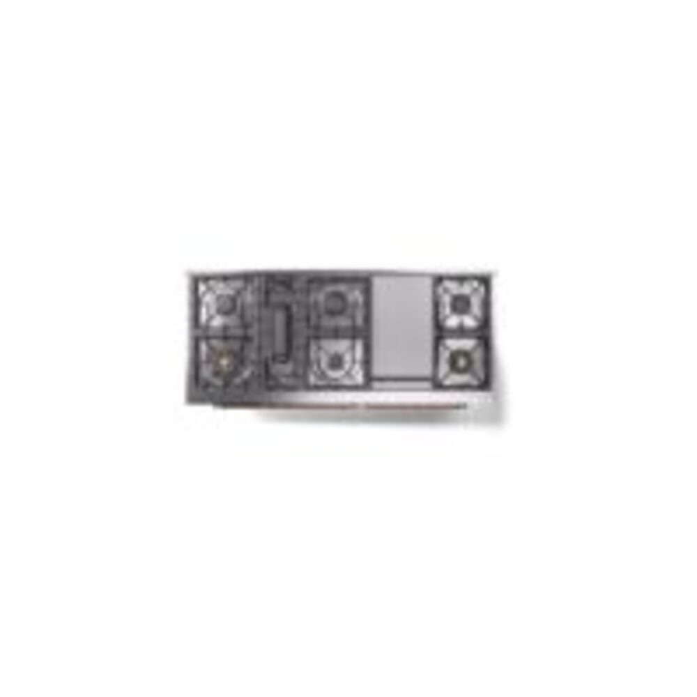 ILVE UP60FNMPBKPLP Nostalgie II 60" Dual Fuel Range, top view