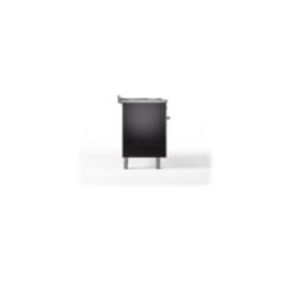 ILVE UP60FNMPBKPLP Nostalgie II 60" Dual Fuel Range, left side view