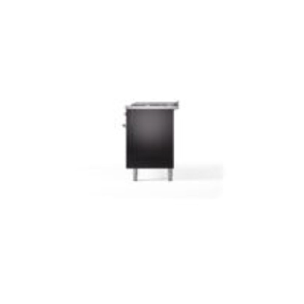 ILVE UP60FNMPBKPLP Nostalgie II 60" Dual Fuel Range, right side view