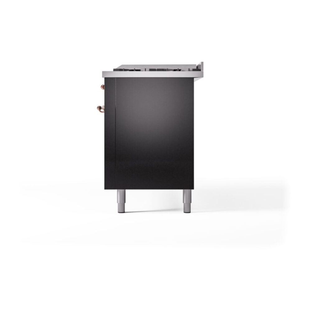 ILVE UP60FNMPBKP Nostalgie II 60" Dual Fuel Range, right side view