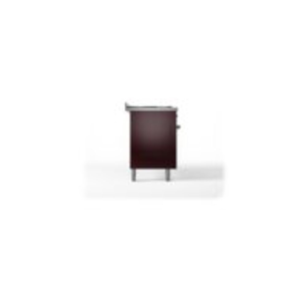 ILVE UP60FNMPBUBLP Nostalgie II 60" Dual Fuel Range, left side view