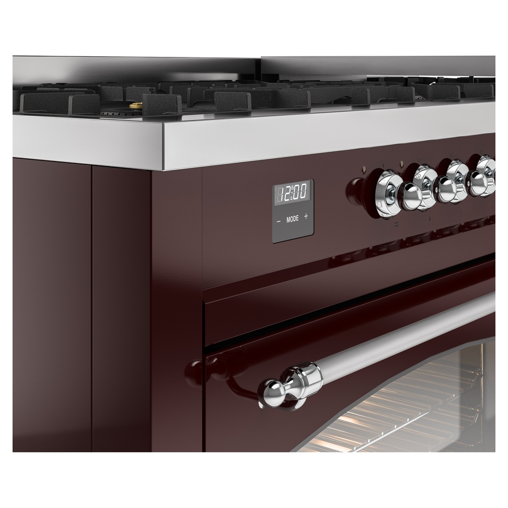 ILVE UP60FNMPBUCLP Nostalgie II 60" Dual Fuel Range, details