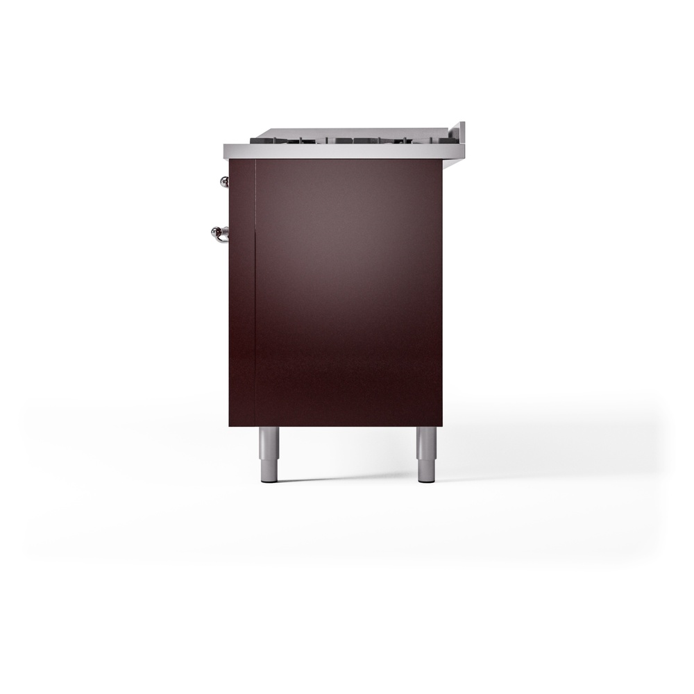 ILVE UP60FNMPBUC Nostalgie II 60" Dual Fuel Range, right side view