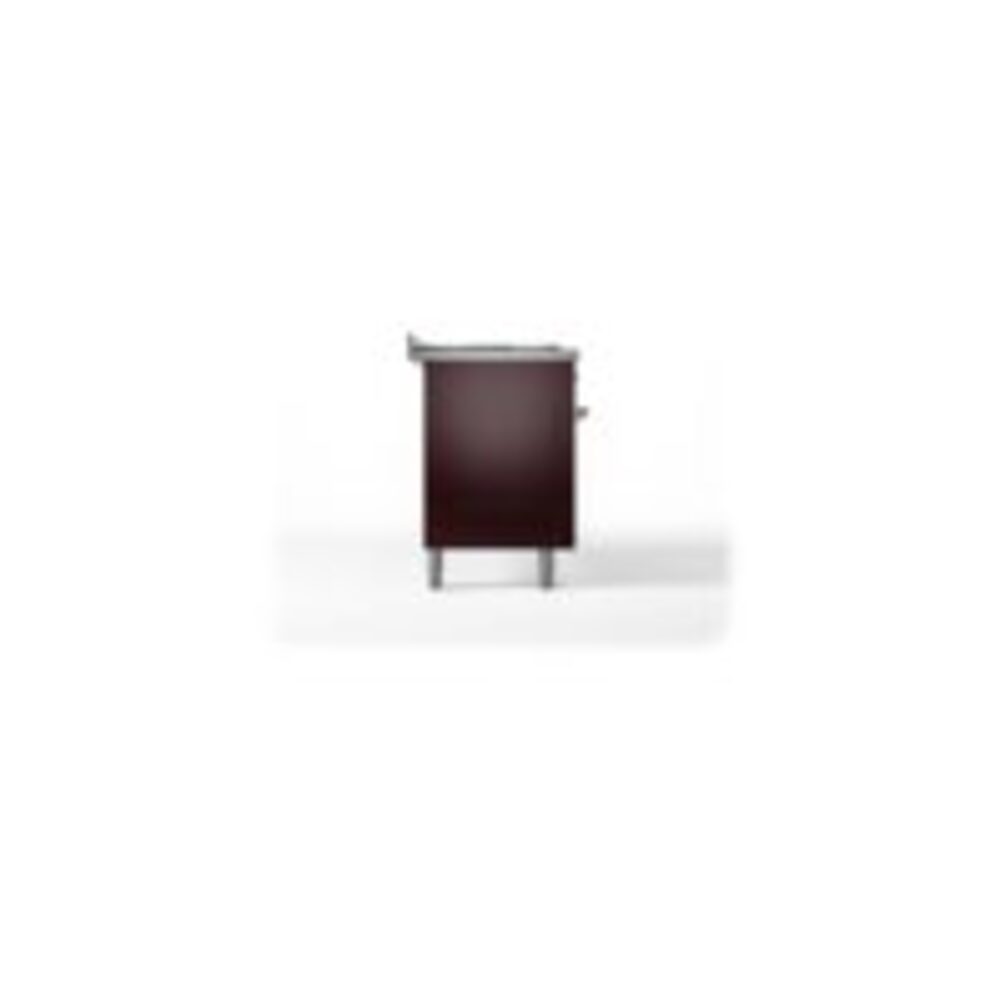 ILVE UP60FNMPBUGLP Nostalgie II 60" Dual Fuel Range, left side view