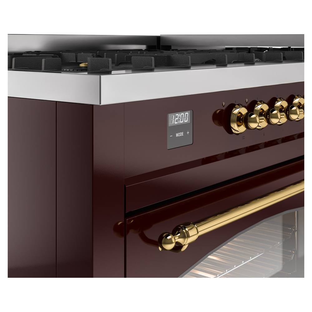 ILVE UP60FNMPBUG Nostalgie II 60" Dual Fuel Range, details