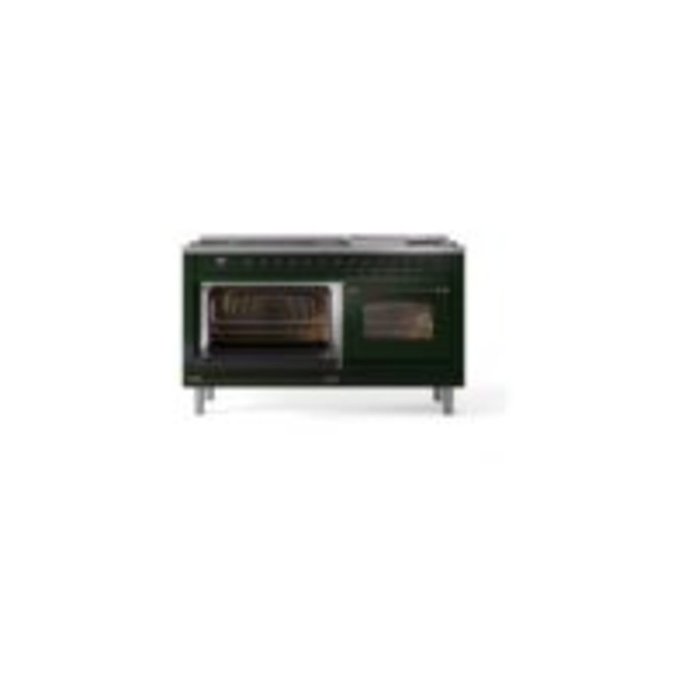 ILVE UP60FNMPEGBLP Nostalgie II 60" Dual Fuel Range, main oven door opened
