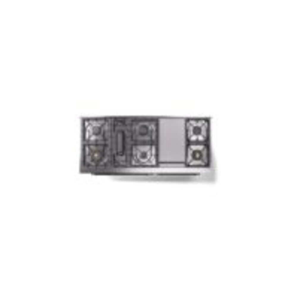 ILVE UP60FNMPEGBLP Nostalgie II 60" Dual Fuel Range, top view