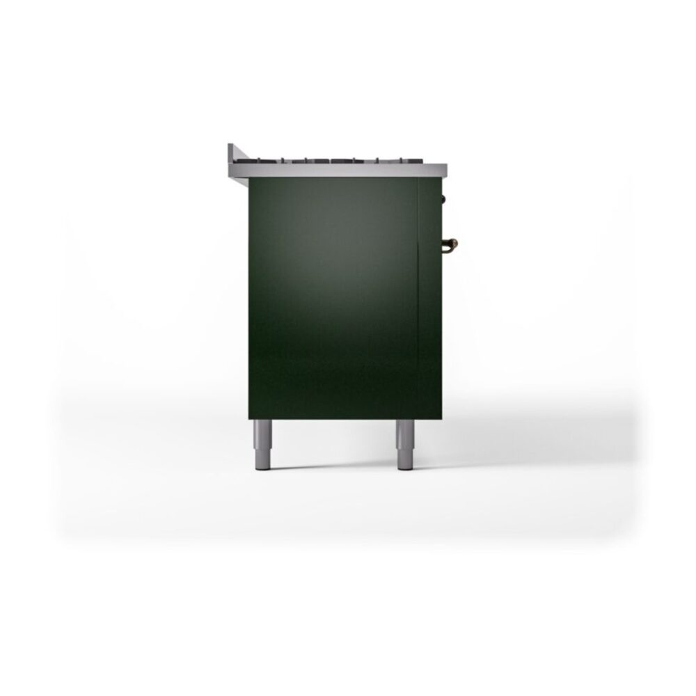 ILVE UP60FNMPEGBLP Nostalgie II 60" Dual Fuel Range, left side view