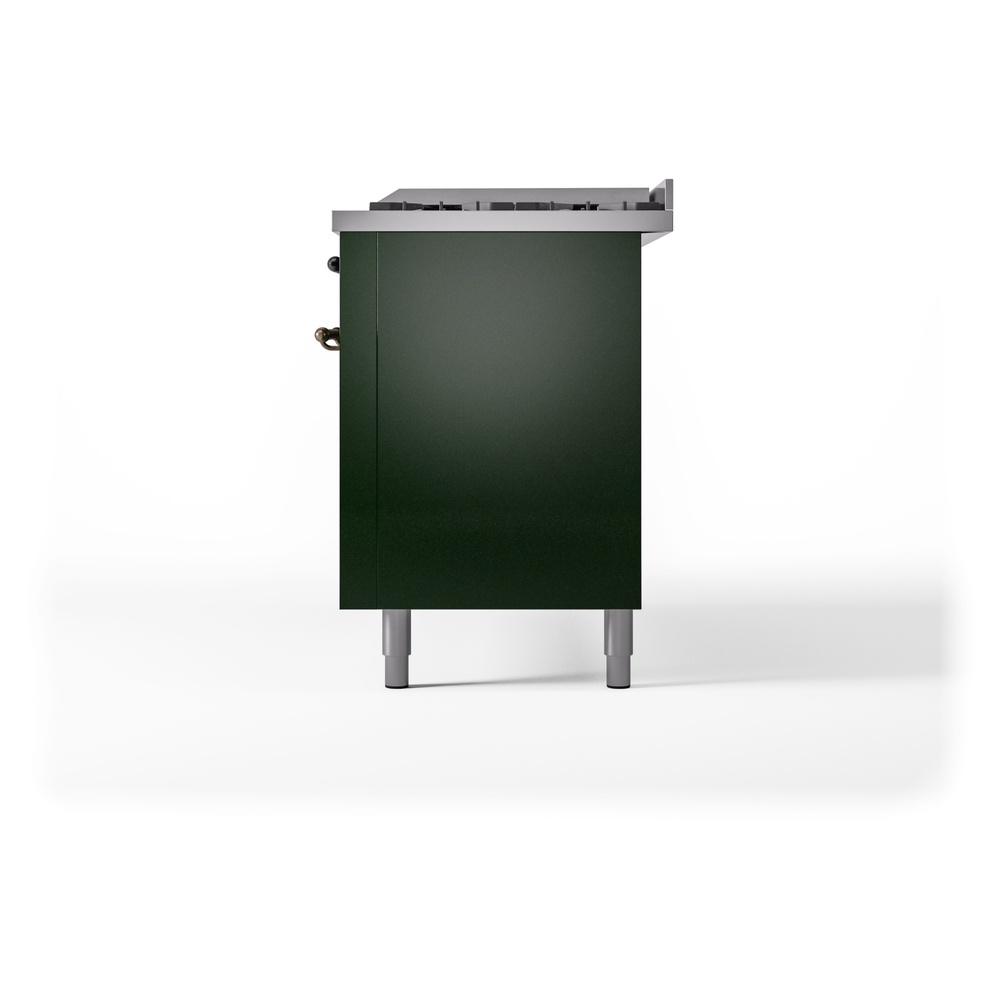 ILVE UP60FNMPEGBLP Nostalgie II 60" Dual Fuel Range, right side view
