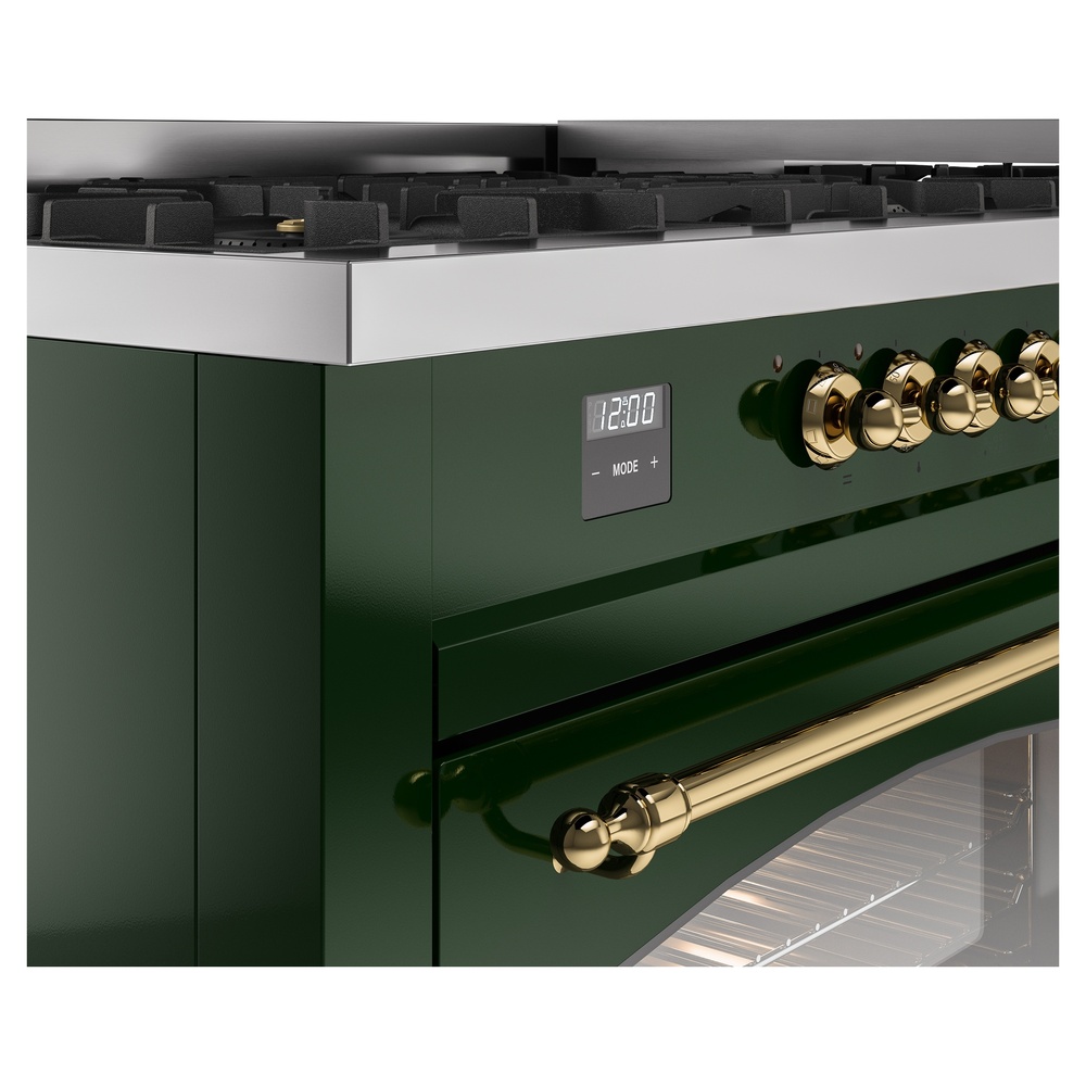 ILVE UP60FNMPEGGLP Nostalgie II 60" Dual Fuel Range, details