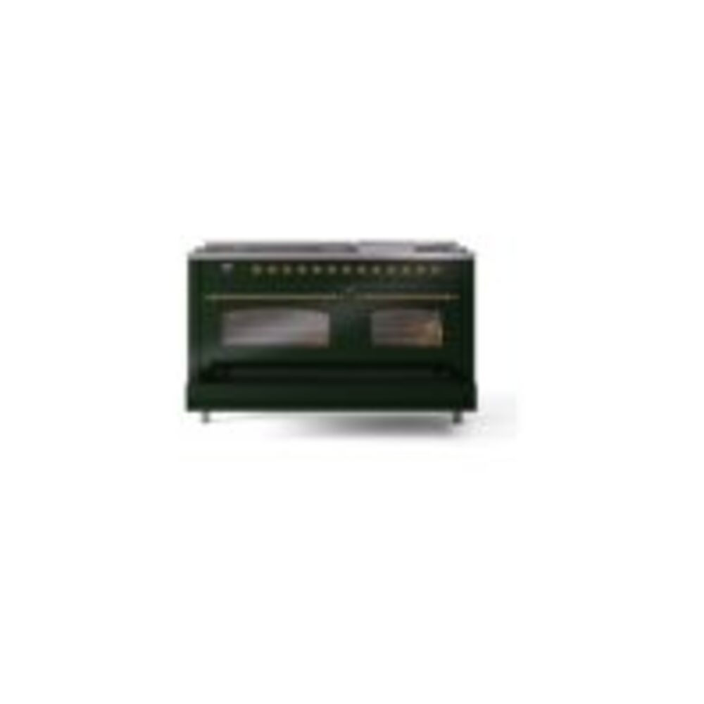 ILVE UP60FNMPEGG Nostalgie II 60" Dual Fuel Range, drawer opened
