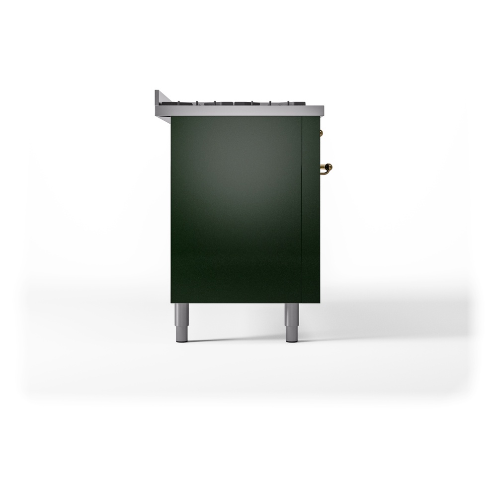 ILVE UP60FNMPEGG Nostalgie II 60" Dual Fuel Range, left side view
