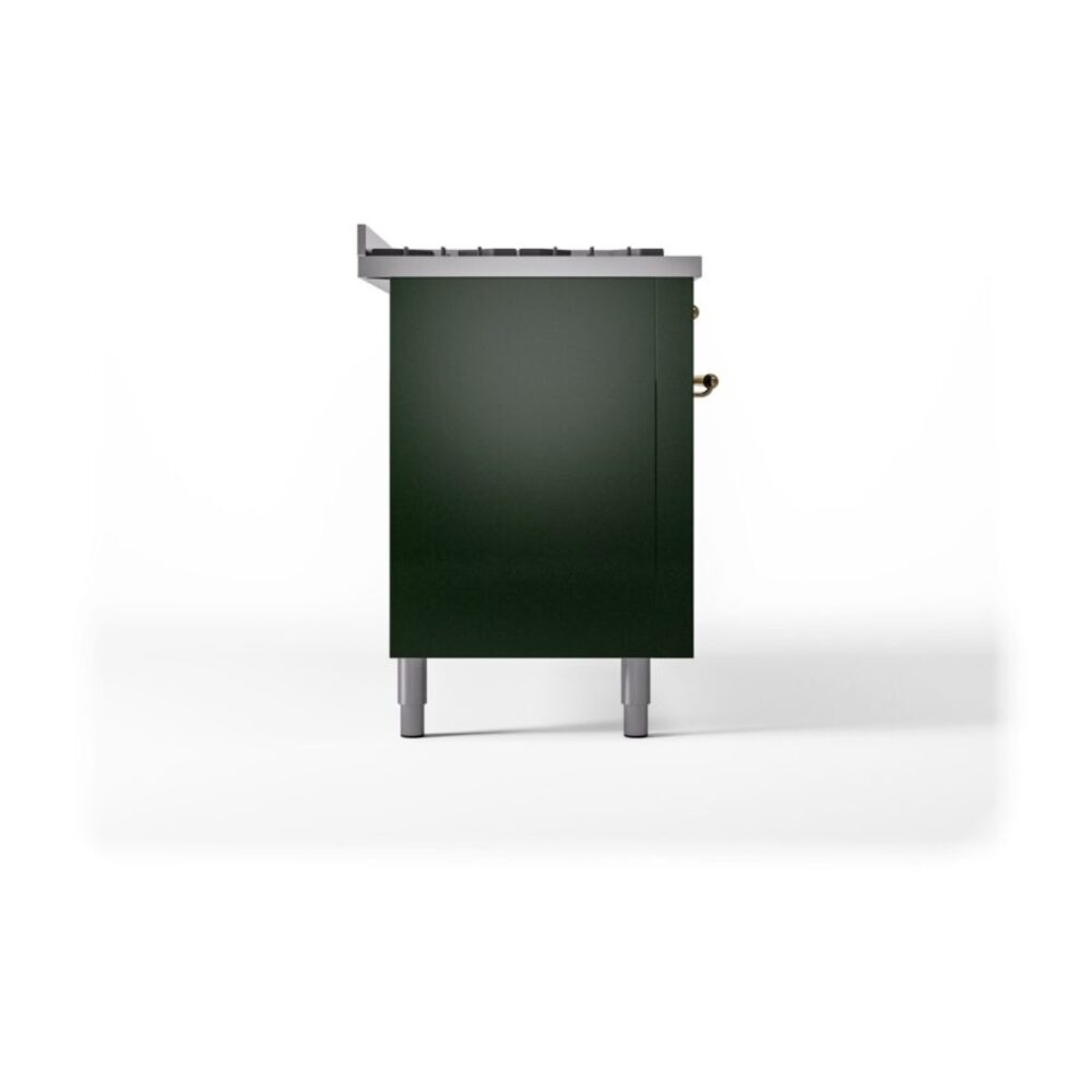ILVE UP60FNMPEGG Nostalgie II 60" Dual Fuel Range, left side view