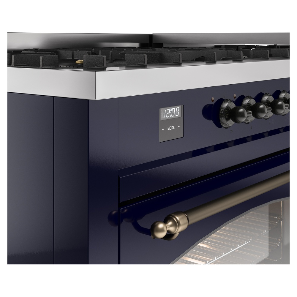 ILVE UP60FNMPMBBLP Nostalgie II 60" Dual Fuel Range, details