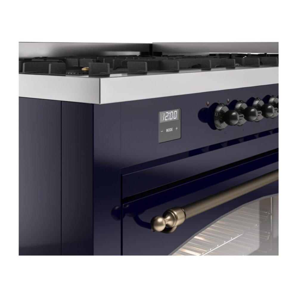 ILVE UP60FNMPMBBLP Nostalgie II 60" Dual Fuel Range, details
