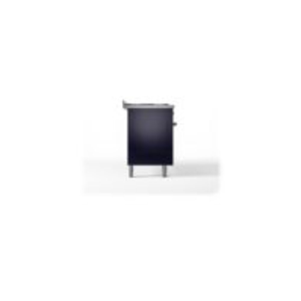 ILVE UP60FNMPMBBLP Nostalgie II 60" Dual Fuel Range, left side view
